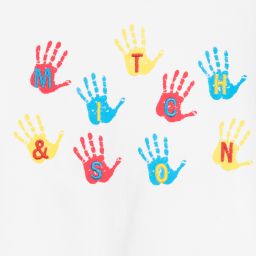 Mitch & Son-Белая хлопковая футболка для мальчиков | Childrensalon Outlet