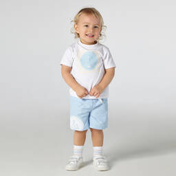 Mitch & Son-Белая футболка для мальчиков | Childrensalon Outlet