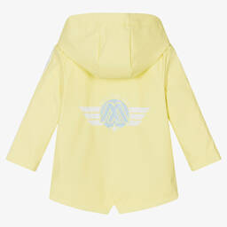 Mitch & Son-Boys Yellow & Blue Hooded Jacket  | Childrensalon Outlet