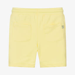 Mitch & Son-Boys Yellow Cotton Shorts | Childrensalon Outlet