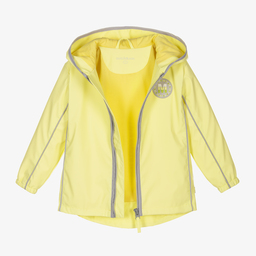 Mitch & Son-Boys Yellow Hooded Raincoat | Childrensalon Outlet