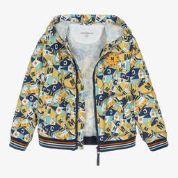 Mitch & Son-Boys Yellow Windbreaker Jacket | Childrensalon Outlet