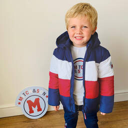 Mitch & Son-Red, White & Blue Jacket | Childrensalon Outlet