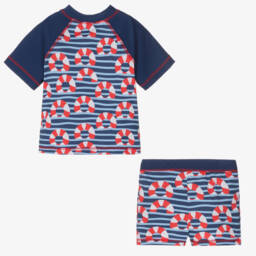 Mitty James-Boys Ocean Stripe Swim Ensemble | Childrensalon Outlet
