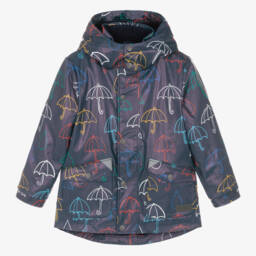 Mitty James-Дождевик с капюшоном синий для мальчиков | Childrensalon Outlet