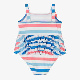 Mitty James-Купальник в розово-голубую полоску | Childrensalon Outlet