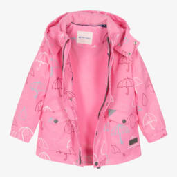 Mitty James-Girls Bubblegum Pink Rain Jacket | Childrensalon Outlet