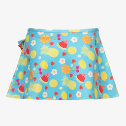 Mitty James-Юбка-накидка для плавания с фруктами и цветами для девочек | Childrensalon Outlet