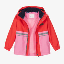 Mitty James-Непромокаемый комплект розовый и красный для девочек | Childrensalon Outlet