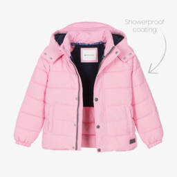 Mitty James-Girls Rosy Weather-Ready Quilted Jacket | Childrensalon Outlet