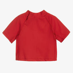 Mitty James-Красная футболка для плавания для малышей (UPF50+) | Childrensalon Outlet