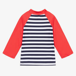 Mitty James-Красно-синий плавательный топ (UPF50+) | Childrensalon Outlet