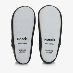 Moccis-Blue Indoor Slipper Shoes | Childrensalon Outlet