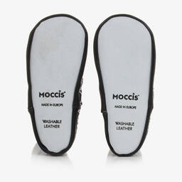 موكيس-جوارب سليبرز لون رمادي بنعل واقي | Childrensalon Outlet