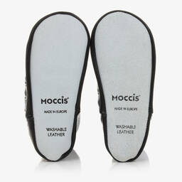 Moccis-Grey Slipper Socks | Childrensalon Outlet