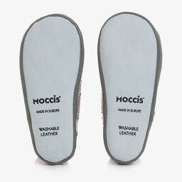 Moccis-Розово-серые тапочки-носки | Childrensalon Outlet