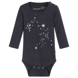 Molo-Baby Girls Blue Bodyvest | Childrensalon Outlet