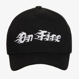 Molo-Черная хлопковая бейсболка с вышивкой | Childrensalon Outlet