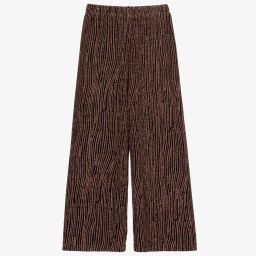 Molo-Black & Gold Glitter Trousers | Childrensalon Outlet