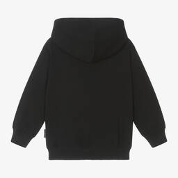Molo-توب هودي قطن عضوي جيرسى لون أسود | Childrensalon Outlet
