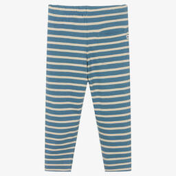 Molo-Кремово-голубые трикотажные брюки | Childrensalon Outlet