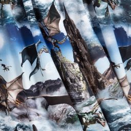 مولو-بطانية قطن جيرسي لون أزرق للمواليد (85سم) | Childrensalon Outlet