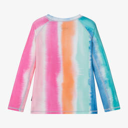 مولو-توب واقي من الشمس لون أزرق وزهري للبنات (UPF50+) | Childrensalon Outlet