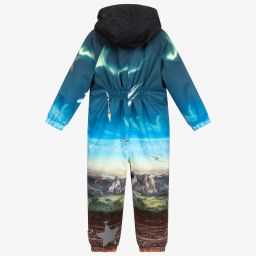 Molo-أوفرول شتوي لون أزرق للأولاد | Childrensalon Outlet