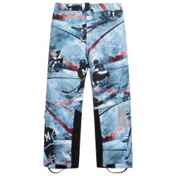Molo-Blue Salopette Ski Trousers | Childrensalon Outlet
