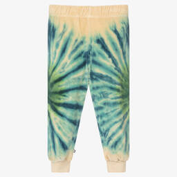 مولو-جوغرز قطن عضوي قطيفة لون أزرق وأخضر للأطفال | Childrensalon Outlet