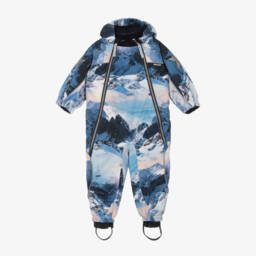 Molo-Boys Arctic Blue Adventure Snowsuit | Childrensalon Outlet