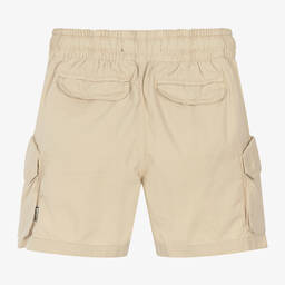 Molo-شورت كارغو قطن لون بيج للأولاد | Childrensalon Outlet