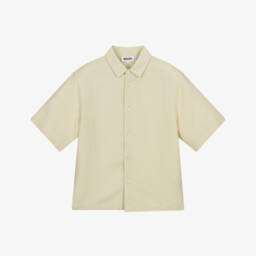 Molo-قميص بيج منسوج بأزرار للأولاد | Childrensalon Outlet