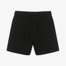 Molo-Boys Black Cotton Jersey Shorts | Childrensalon Outlet