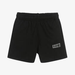 Molo-Boys Black Cotton Jersey Shorts | Childrensalon Outlet
