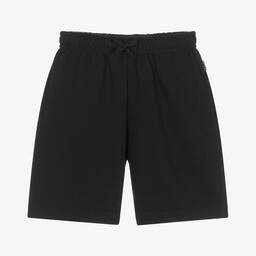 Molo-Boys Black Cotton Shorts | Childrensalon Outlet