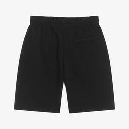 Molo-Boys Black Cotton Shorts | Childrensalon Outlet