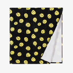 Molo-منشفة قطن عضوي لون أسود للأولاد (150 سم) | Childrensalon Outlet