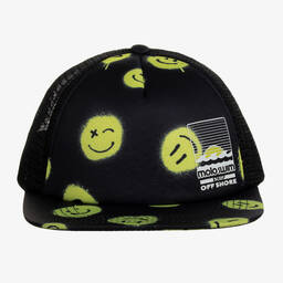 Molo-Boys Black Happy Sunny Hat | Childrensalon Outlet