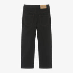 Molo-جينزبقصة واسعة مزيج قطن تويل وفيسكوز لون أسود | Childrensalon Outlet