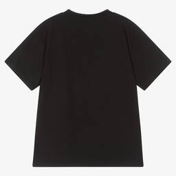 Molo-Черная футболка из органического хлопка | Childrensalon Outlet