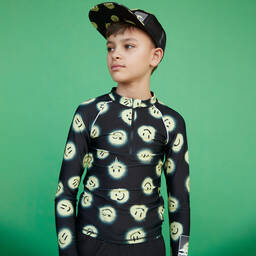 Molo-Boys Black Sun Protective Top (UPF50+) | Childrensalon Outlet