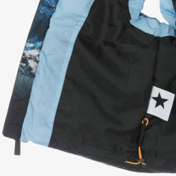 مولو-جيليه بافر بطبعة جبل لون أزرق للأولاد | Childrensalon Outlet