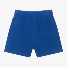 Molo-Boys Blue Cotton Jersey Shorts | Childrensalon Outlet