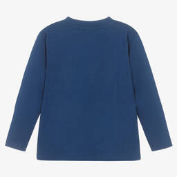 Molo-Синий топ с летающими машинами | Childrensalon Outlet