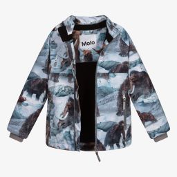 Molo-جاكيت تزلج لون أزرق للأولاد | Childrensalon Outlet