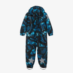 مولو-أوفرول شتوي هودي لون أزرق للأولاد | Childrensalon Outlet