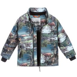 مولو-جاكيت تزلج واقي من المطر لون أزرق للأولاد | Childrensalon Outlet