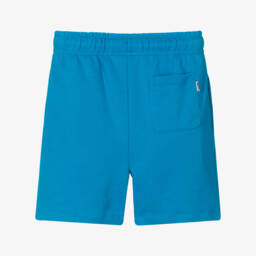Molo-Boys Blue Soft Jersey Shorts | Childrensalon Outlet