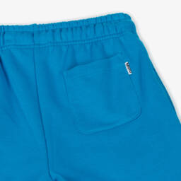Molo-Boys Blue Soft Jersey Shorts | Childrensalon Outlet